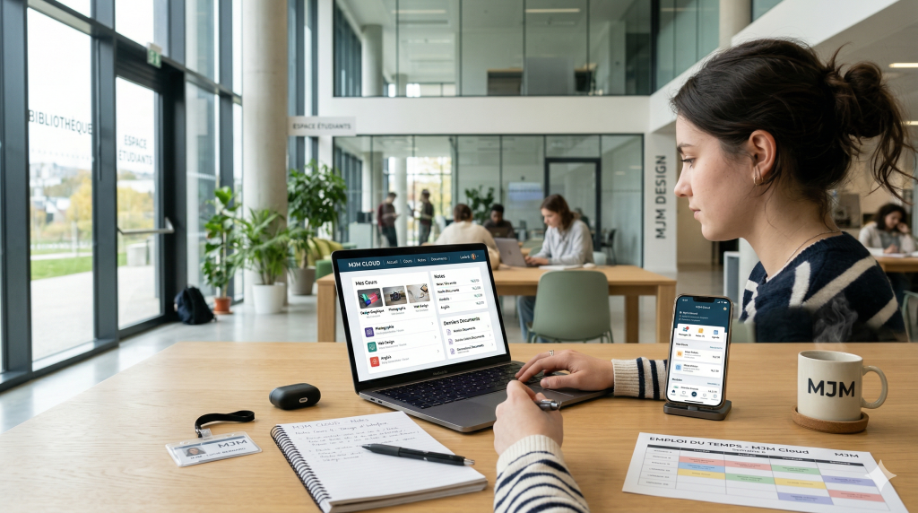 MJM Cloud : connexion, services et accès étudiant en ligne